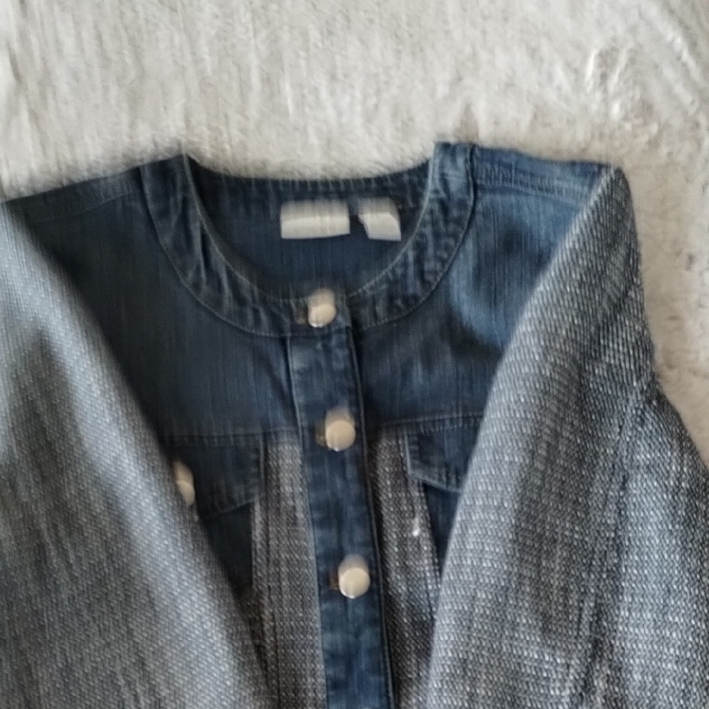 Chico's Denim Jacket - Picture 13 of 13